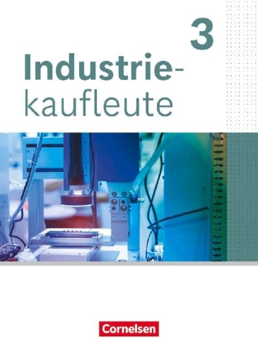 Buchcover und Innenansicht für das Buch: Industriekaufleute - Ausgabe 2024 - 3. Ausbildungsjahr