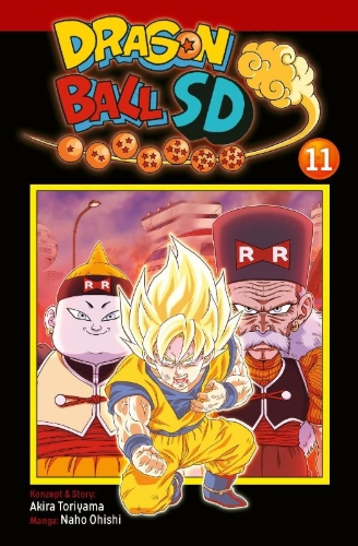 Buchcover und Innenansicht für das Buch: Dragon Ball SD