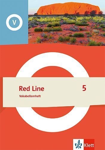 Buchcover und Innenansicht für das Buch: Red Line 5. Vokabellernheft Klasse 9