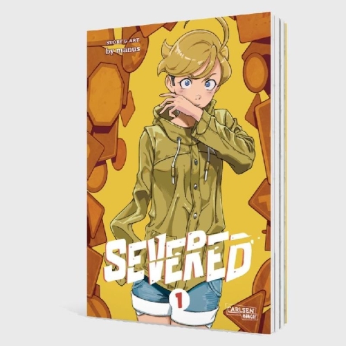 Buchcover und Innenansicht für das Buch: Severed 1