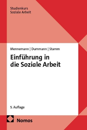 Buchcover und Innenansicht für das Buch: Einführung in die Soziale Arbeit
