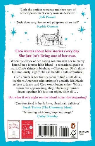 Buchcover und Innenansicht für das Buch: One Night on the Island