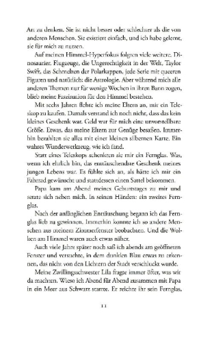 Buchcover und Innenansicht für das Buch: Camp Rainbow - Über mir der Himmel