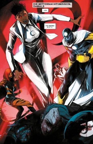 Buchcover und Innenansicht für das Buch: Vengeance of the Moon Knight (2024) 1-4