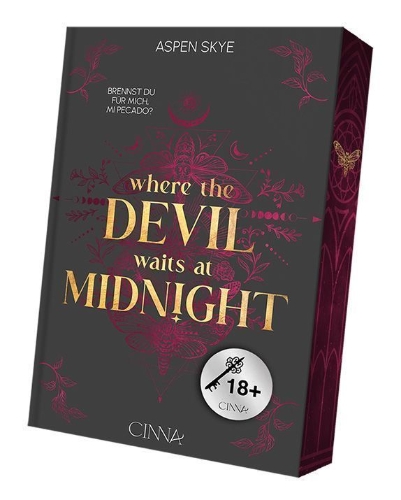 Buchcover und Innenansicht für das Buch: Where the Devil waits at Midnight