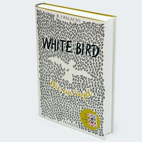 Buchcover und Innenansicht für das Buch: White Bird