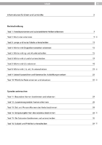 Buchcover und Innenansicht für das Buch: Die Deutsch-Helden: Deutsch-Tests 3. Klasse