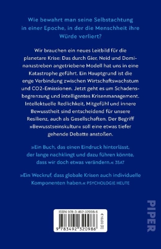 Buchcover und Innenansicht für das Buch: Bewusstseinskultur