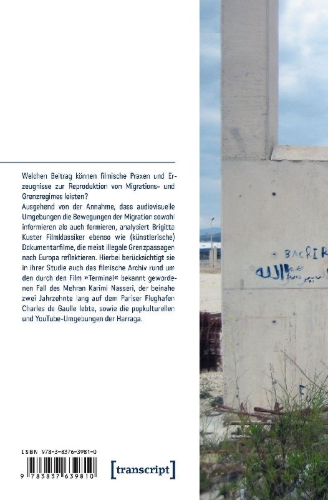 Buchcover und Innenansicht für das Buch: Grenze filmen