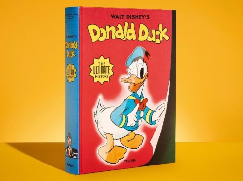 Buchcover und Innenansicht für das Buch: Walt Disney's Donald Duck