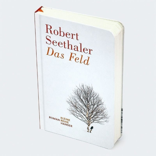 Buchcover und Innenansicht für das Buch: Das Feld