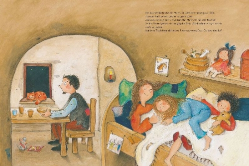 Buchcover und Innenansicht für das Buch: Die Geschichte von Nikolaus