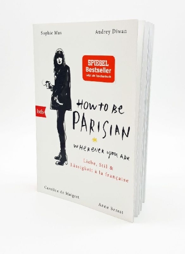 Buchcover und Innenansicht für das Buch: How To Be Parisian