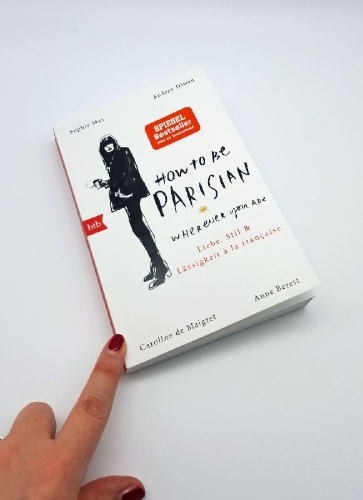 Buchcover und Innenansicht für das Buch: How To Be Parisian