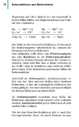 Buchcover und Innenansicht für das Buch: Kompakt-Wissen Chemie