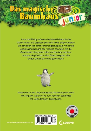 Buchcover und Innenansicht für das Buch: Eve of the Emperor Penguin