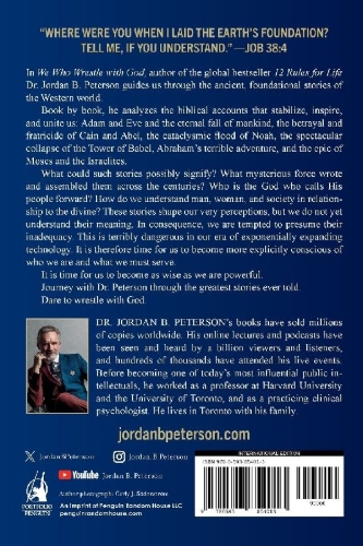 Buchcover und Innenansicht für das Buch: We Who Wrestle with God