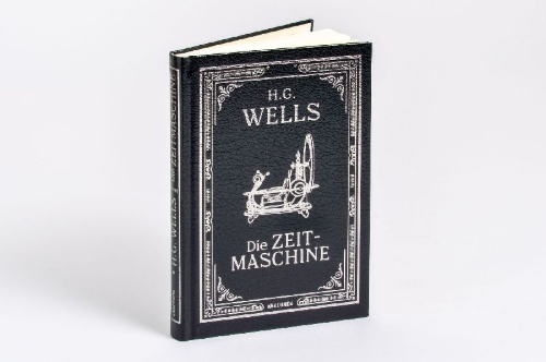 Buchcover und Innenansicht für das Buch: The Time Machine
