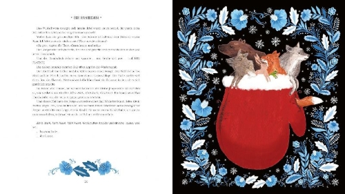 Buchcover und Innenansicht für das Buch: Wir warten auf Weihnachten