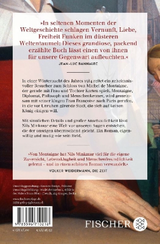 Buchcover und Innenansicht für das Buch: Montaignes Katze