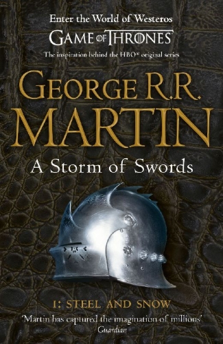 Buchcover und Innenansicht für das Buch: A Storm of Swords: Part 1 Steel and Snow