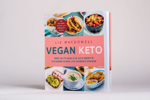 Buchcover und Innenansicht für das Buch: Vegan Keto