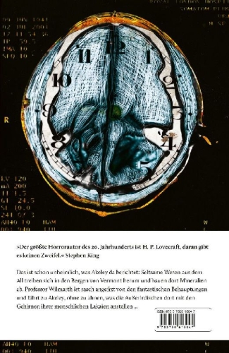 Buchcover und Innenansicht für das Buch: The Whisperer in Darkness