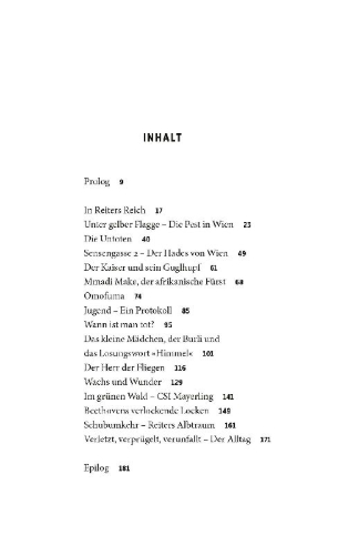 Buchcover und Innenansicht für das Buch: Über Leben und Tod