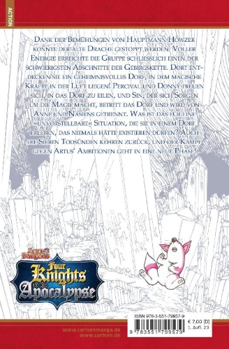 Buchcover und Innenansicht für das Buch: Mokushiroku no yonkishi