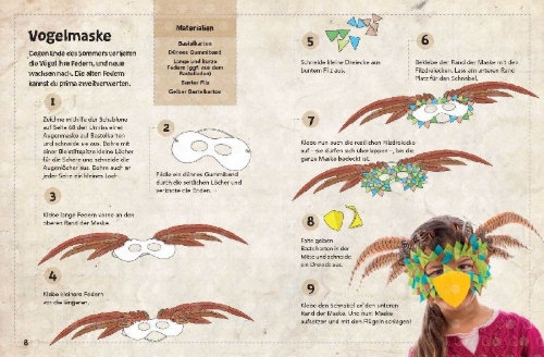 Buchcover und Innenansicht für das Buch: Nature Craft
