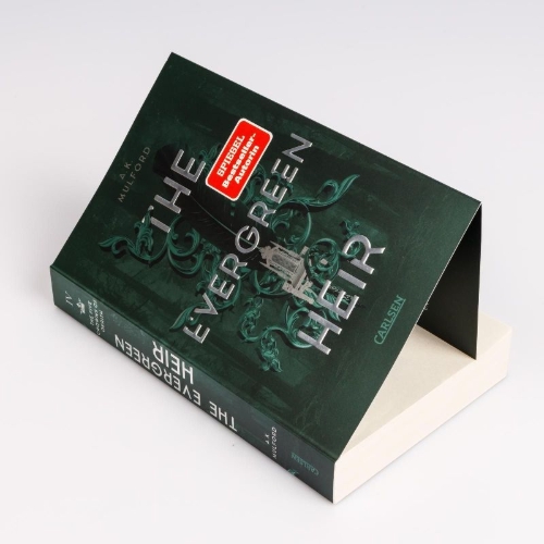 Buchcover und Innenansicht für das Buch: The Evergreen Heir