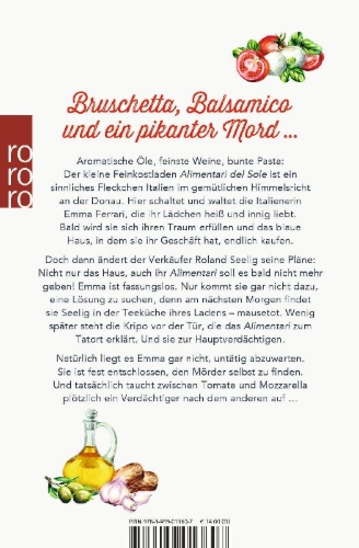 Buchcover und Innenansicht für das Buch: Mörderische Delikatessen