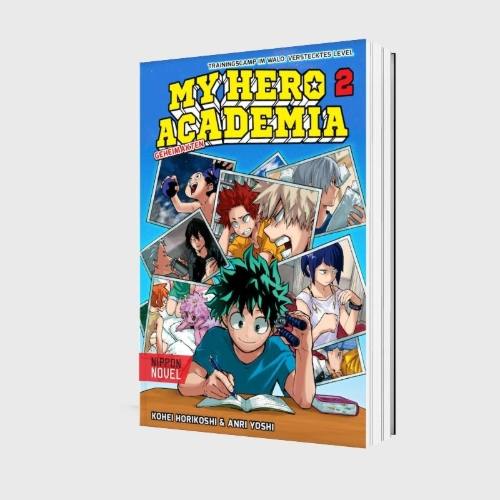 Buchcover und Innenansicht für das Buch: Boku no Hero Academia Yuuei Hakusho
