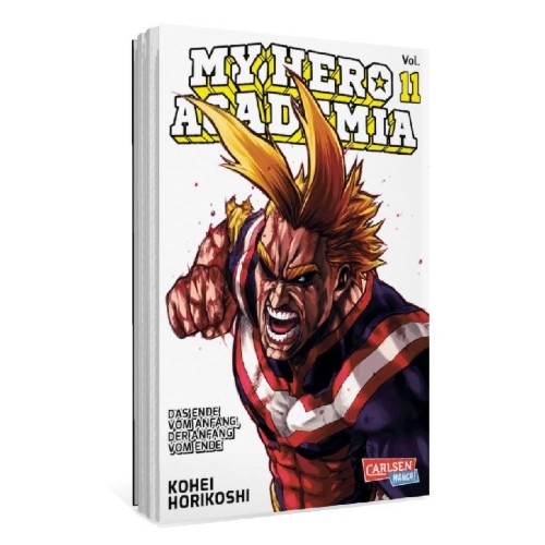 Buchcover und Innenansicht für das Buch: Boku no Hero Academia