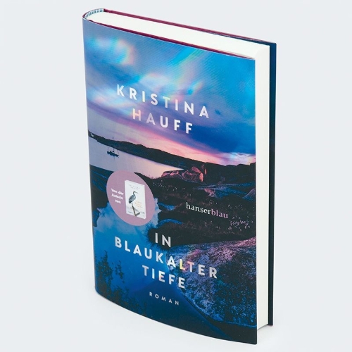 Buchcover und Innenansicht für das Buch: In blaukalter Tiefe