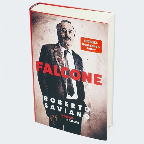 Buchcover und Innenansicht für das Buch: Solo e' il coraggio.Giovanni Falcone, il romanzo
