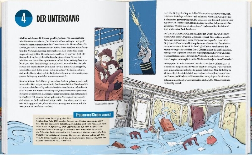 Buchcover und Innenansicht für das Buch: Titanic