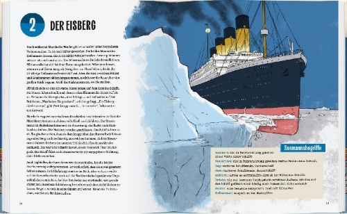 Buchcover und Innenansicht für das Buch: Titanic