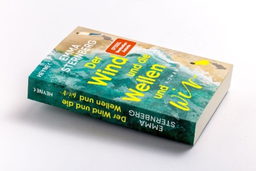 Buchcover und Innenansicht für das Buch: Der Wind und die Wellen und wir