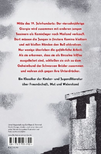 Buchcover und Innenansicht für das Buch: Die Schwarzen Brüder
