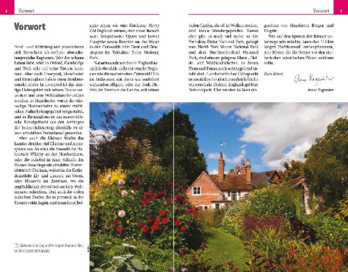 Buchcover und Innenansicht für das Buch: Reise Know-How Reiseführer England - Norden und Mitte
