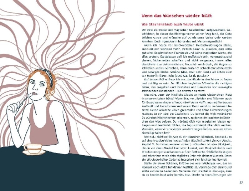 Buchcover und Innenansicht für das Buch: entweder, und