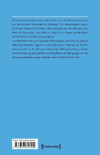 Buchcover und Innenansicht für das Buch: Die Jüdische Oberschule in Berlin