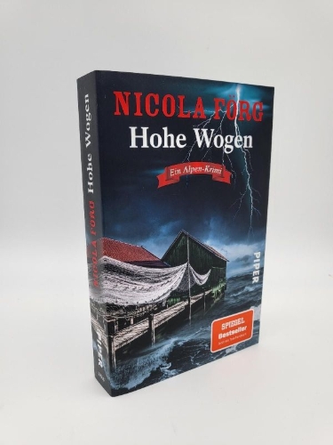 Buchcover und Innenansicht für das Buch: Hohe Wogen