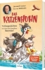Buchcover und Innenansicht für das Buch: Das Katzenhuhn 3: Vorlesegeschichten von einem sehr besonderen Bauernhof