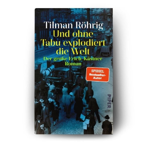 Buchcover und Innenansicht für das Buch: Und ohne Tabu explodiert die Welt