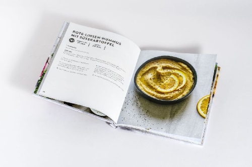 Buchcover und Innenansicht für das Buch: Houmous & Dips