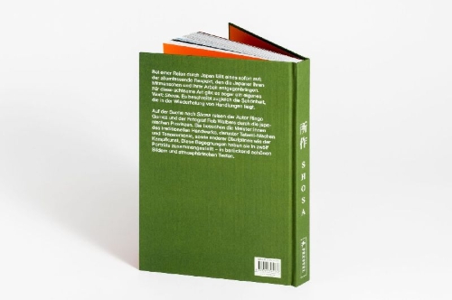 Buchcover und Innenansicht für das Buch: Shosa. Meditations in Japanese Handwork