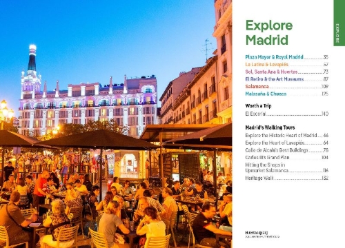 Buchcover und Innenansicht für das Buch: Lonely Planet Pocket Madrid