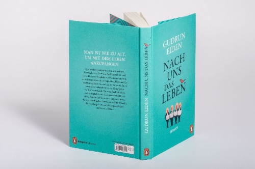 Buchcover und Innenansicht für das Buch: Nach uns das Leben